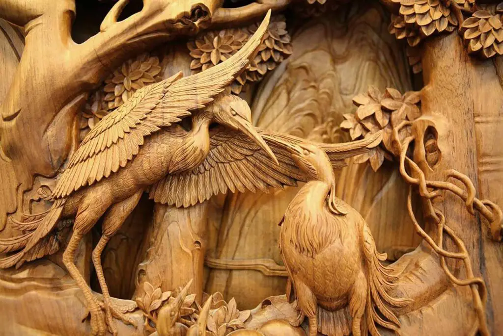 Types of relief carving